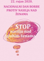 22. rujan - Nacionalni dan borbe protiv nasilja nad ženama