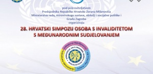 28. hrvatski simpoziji osoba s invaliditetom s međunarodni...