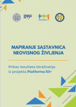 Mapiranje sastavnica neovisnog življenja - Prikaz rezultata istraživanja iz projekta Platforma 50+