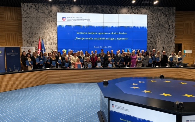 Društvo distrofičara Zagreb potpisalo ugovor o dodjeli bespovratnih sredstava za projekt Fokusirani