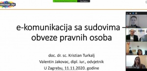 „SEMINAR e – KOMUNIKACIJA SA SUDOVIMA“