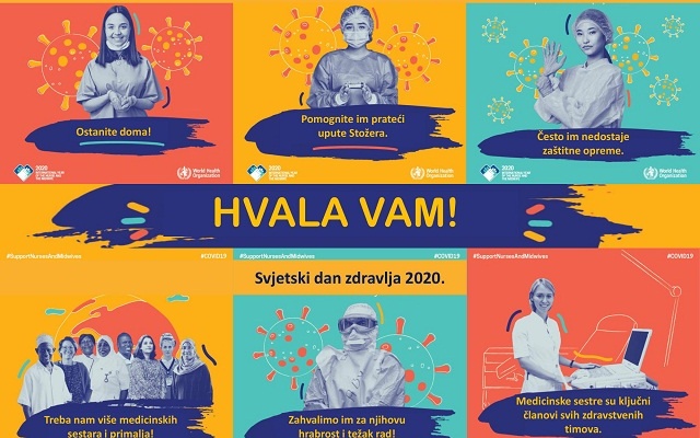 Obilježavanje Svjetskog dana zdravlja 7. travnja 2020.