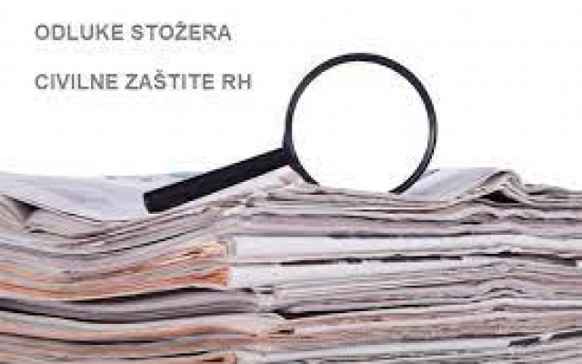 Nova Odluka o nužnim epidemiološkim mjerama