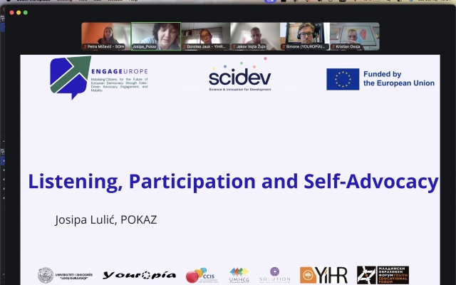 Održan Advocacy Lab u okviru projekta ENGAGEUROPE