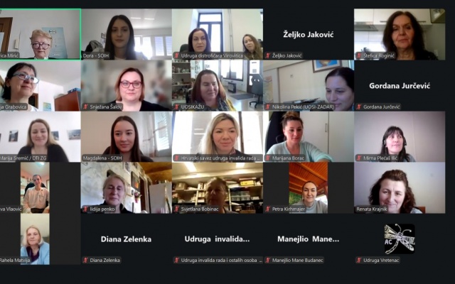 Forum virtualnog učenja KPOSI: Osobe s invaliditetom i krizne situacije