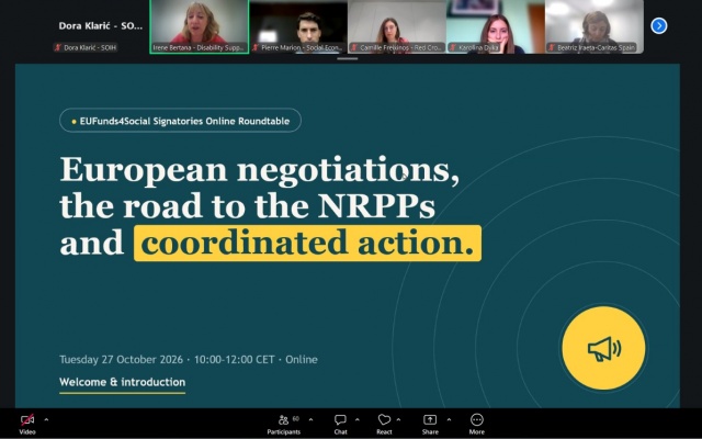 Održan okrugli stol koalicije EUFunds4Social