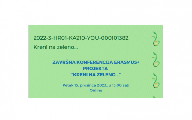 Završna konferencija Erasmus+ projekta