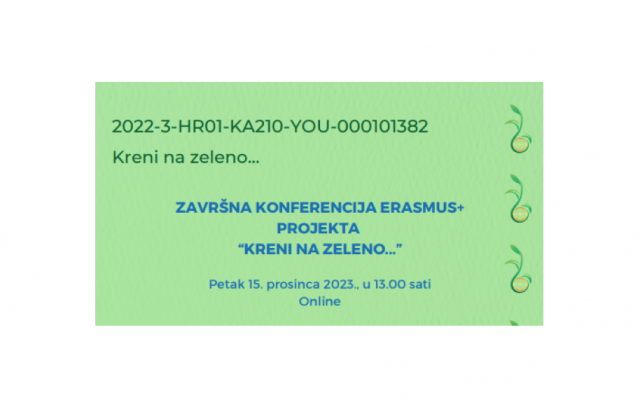 Završna konferencija Erasmus+ projekta 