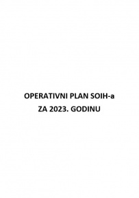 Operativni plan SOIH-a za 2023. godinu